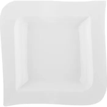 Talíř Talíř na polévku (22x22 cm) bílý Fala Ambition