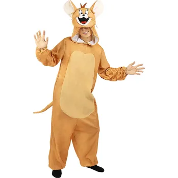Karnevalový kostým HeliumKing Kostým pro dospělé Jerry - Tom a Jerry Velikost - dospělý: M-L