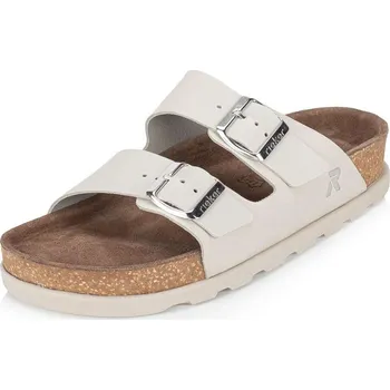 Dámské pantofle Dámské nazouváky RIEKER V3190-40 šedá S6 37