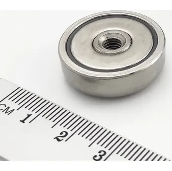 Dekorativní magnet Magnet v pouzdře se závitem přes celý magnet 25×8 mm