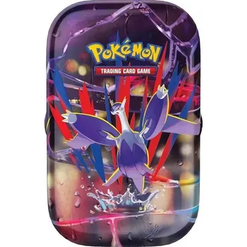Puzzle Pokémon: Megaeroi (Mega Latias) Sběratelská plechová karta Pokémon TCG (JEDEN aršík samolepek,