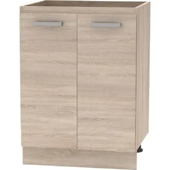 Obývací pokoj Spodní skříňka 60 2DV, dub sonoma, NOPL-057-0S