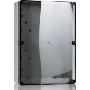 Elektroinstalační krabice Nástěnná krabice, řada: PK IP66 Plast RAL7035 360 x 254 x 111mm RAL 7035