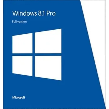 Operační systém Microsoft Windows 8.1 Pro CZ 32bit / 64bit, Software Elektronicky MICROSOFT kód produktu