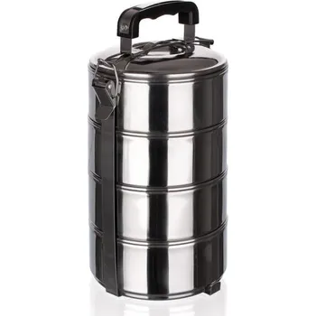 Dóza na potraviny Banket Nádoba na potraviny z z nerezové oceli, 4 díly