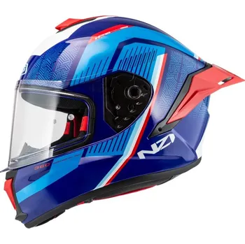 Helma na motorku Integrální motocyklová přilba NZI WAKE Stream LEGATO modrá Velikost: XL