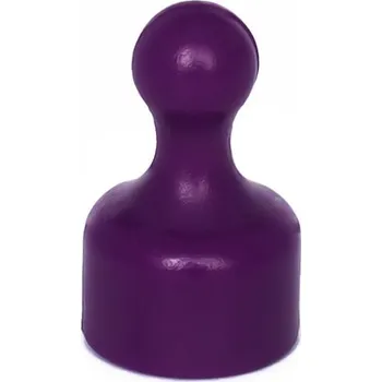 Dekorativní magnet Magnetické figurky fialové (sada 10 ks)