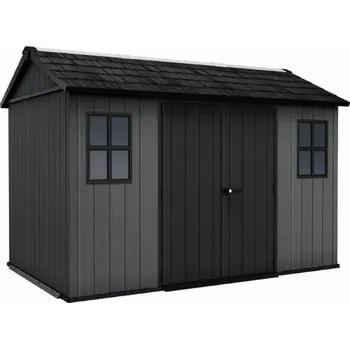 Zahrada Plastový zahradní domek s podlahou 11x7,5 (Zahradní domek vyrobený z plastu s podlahou)