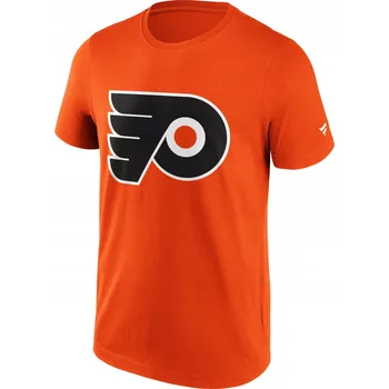 Pánské oblečení Pánské tričko Philadelphia Flyers NHL Primary Logo Graphic T-Shirt Velikost