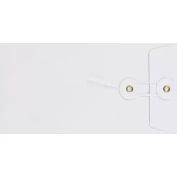 Obálka Obálka se šňůrkou bílá kapacitní DL (110x220mm)