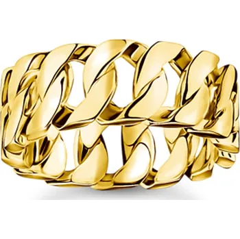 Hodinky Thomas Sabo TR2497-413-39-58 Ring - Kettenglieder breit vergoldet Damen