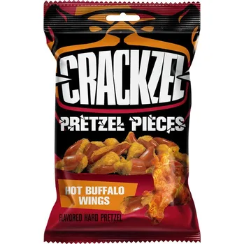 Crackzel Preclíkové krekry Hot Buffalo wings 65g