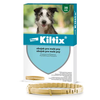 Antiparazitikum pro psa Kiltix obojek pro malé psy 1 ks