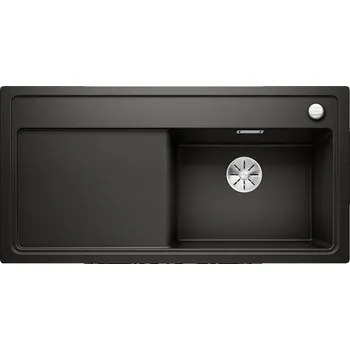 Granitový dřez Blanco Zenar XL 6 S má mimořádně velkou mísu spojenou s prostornou odkapávací plochou, která poskytuje dostatek prostoru pro kuchyňské práce. Její vodovodní lišta se rozprostírá po celé šířce, takže nabízí dostatek dalšího prostoru, a pro větší všestranno