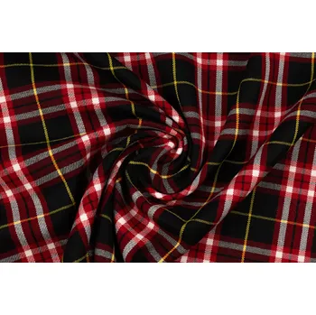 Kostýmovka černo-červená kostka