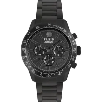 Hodinky Philipp Plein PWPYA0624 Mens Watch Pleinmeter Chronograph 44mm 5ATM