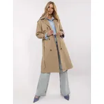 BASIC Béžový dámský trenčkot -dark beige Béžová