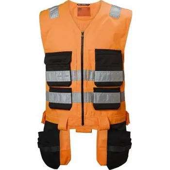 Reflexní vesta, SC: S, Oranžová, Vysoká viditelnost 2
