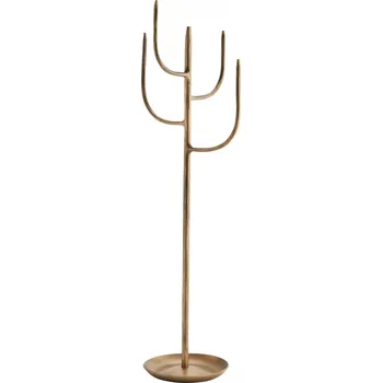 Šperkovnice MADAM STOLTZ Kovový stojan na šperky Gold 50 cm