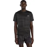 New Balance Athletics Printed T-Shirt M MT61G4S7BGR - black/grey M
