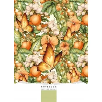 PRACOVNÍ PLÁNOVAČ ZÁPISNÍK DO KANCELÁŘE NOTES ORGANIZER 145X197/64K LINKA MOTÝLI