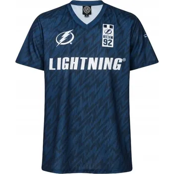 Pánské tričko Pánské tričko Tampa Bay Lightning NHL Soccer Style Jersey Velikost: M