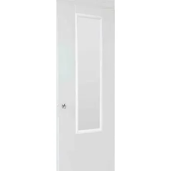 Zrcadlo 5five - Závěsné zrcadlo na dveře MATCHING 125x35 cm bílá