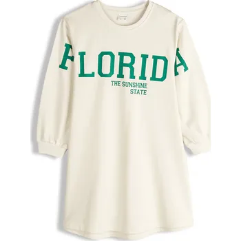 Dívčí oblečení GATE Šaty s nápisem 11Y 426-0484/1140