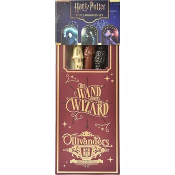 Obraz Harry Potter Trojitá Sada Kouzelnických Hůlek Pen Magická Místa