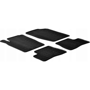 autokoberec Gledring Gumové autokoberce Peugeot 206 1998-2012