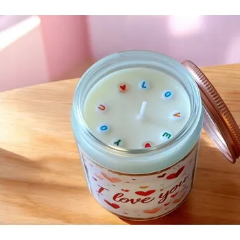 Svíčka Vonná svíčka M&SENSE jasmín sójová 250 g