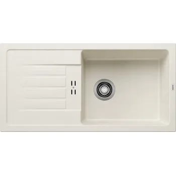 Granitový dřez Tento dřez se pyšní nadčasovým funkčním designem, který se vyznačuje jasnou linearitou, velkou mísou a odkapávačem s bezproblémově integrovaným přepadem a těsnými poloměry mísy pro maximalizaci objemu náplně. Navzdory svým velkorysým rozměrům zabírá skrom