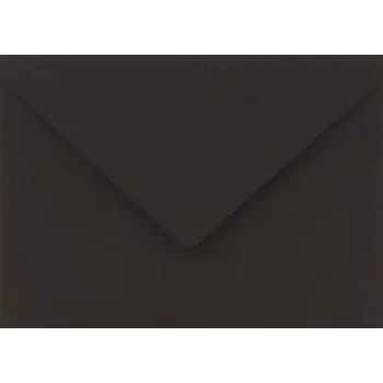 Obálka Poštovní obálka černá 62x94mm