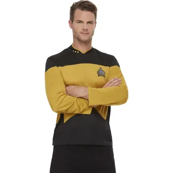 Karnevalový kostým SmiffysKapitán Kirk - uniforma Star Trek- pánský kostým Velikost: M 48-50