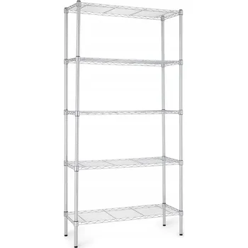 Dílenský regál Kovový skladový regál Amazon Basics 183 x 91,4 x 35,6 cm, nosnost až 160 kg