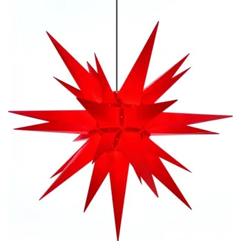 umělá květina Herrnhutská hvězda A13 - Ø cca 130 cm, červená