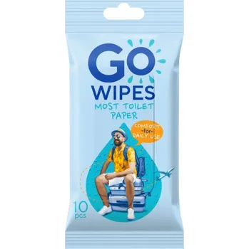 Toaletní papíry GoWipes Moist Toilet Paper vlhčený toaletní papír 10 ks
