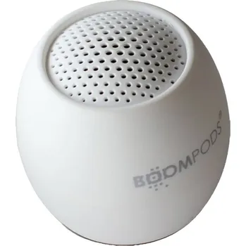 Bluetooth reproduktor Boompods Zero Talk Bluetooth® reproduktor Amazon Alexa, hlasitý odposlech, nárazuvzdorný, vodotěsný bílá