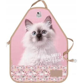 Kuchyňská zástěra Dětská zástěra Derform růžová univerzální polyester na zavazování s popruhy