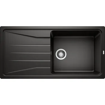 Granitový dřez Myčka Blanco Sona XL 6 S se může pochlubit moderním a nezávislým designem a mimořádně prostornou XL mísou, která pojme i rozsáhlé nádobí. Její velkorysá a nápadně profilovaná vodovodní lišta je speciálně navržena pro spodní skříňku o průměru 60 cm, nabízí