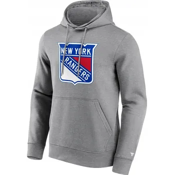 Pánská mikina Pánská mikina New York Rangers NHL Primary Logo Graphic Hoodie Velikost: 2X