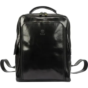 Městský batoh Dámský kožený batoh Florence černý (KZ2239606) 10l