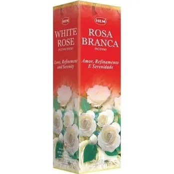 Vonná tyčinka Vonné tyčinky dlouhé WHITE ROSE BÍLÁ RŮŽE Hem 8 ks