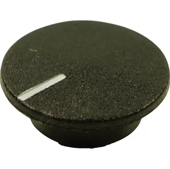 Cliff CL1764 krytka knoflíku s ukazatelem černá Vhodné pro (série tlačítek, koleček) otočná tlačítka K21 1 ks