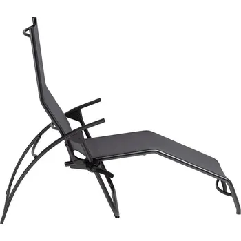 Zahradní lehátko KETTLER TAMPA sklápěcí lehátko - antracit/antracit