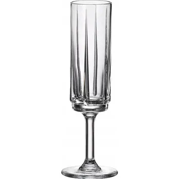 Sklenice Skleničky na šampaňské Bohemia Crystal Olivia, bezbarvé, 150 Ml 6 ks