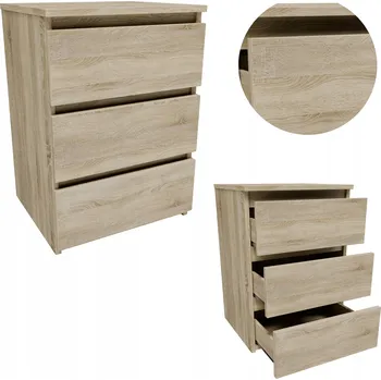 Noční stolek Komoda CL340SON sonoma noční stolek noční stolek regál na hračky oblečení