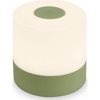 Lampička Stolní lampa BRILONER LED zelená akumulátorová 150 lm moderní IP44