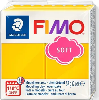 Modelovací hmota FIMO soft č.16 sluneční žlutá 57g