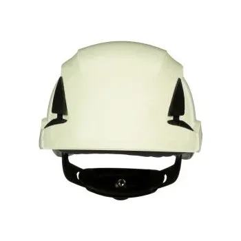 Pracovní přilba 3M Ochranná přilba EN 50365:2002, EN 397:2012 plus A1:2012, EN 12492:2012, Bílá, ABS Integrovaný potní pásek Nastavitelný